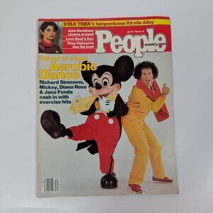 PEOPLE Magazine July 26, 1982 Richard Simmons Mickey Ozzy Osbourne Wedding